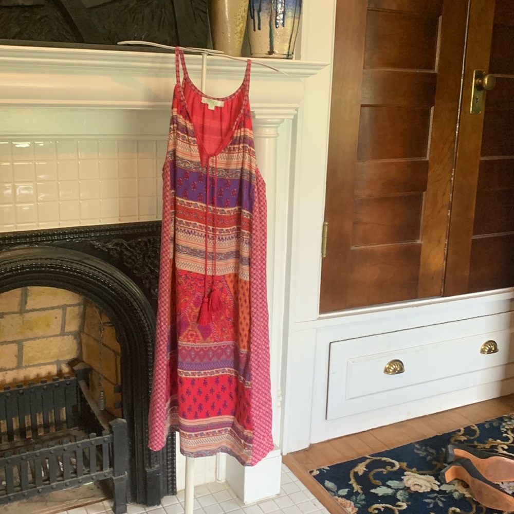 Jade by Melody Tam tasseled lined dress. Worn 3x